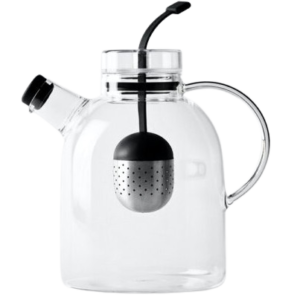 Hario FNC-45-T Tea Pot with Strainer Lid 450ml (Transparent)